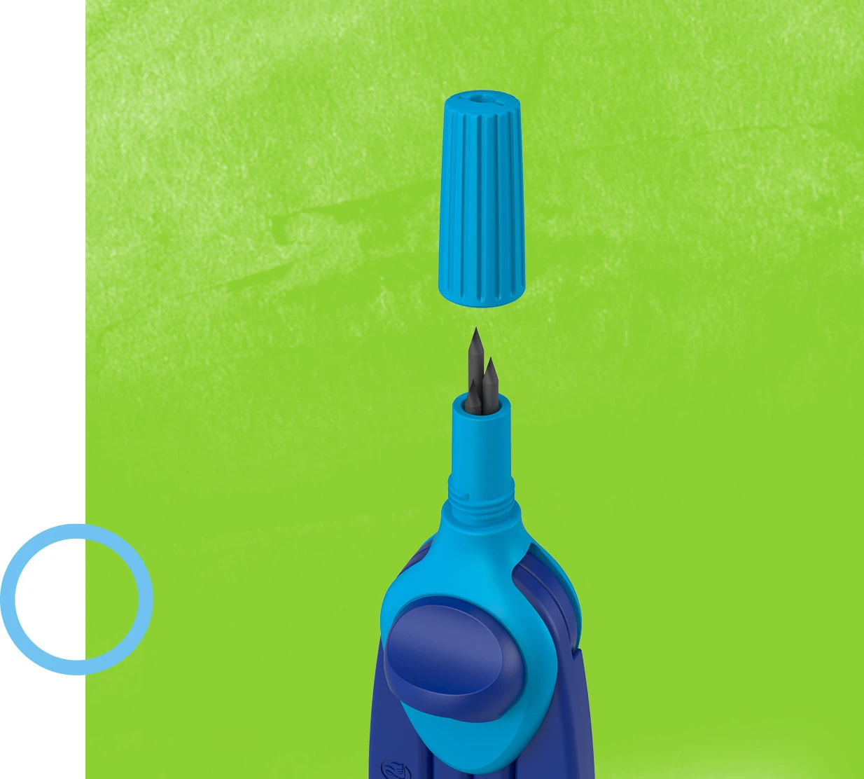 Pelikan Griffix® Zirkel Mit Spitzenschutz, Blau – Bild 8