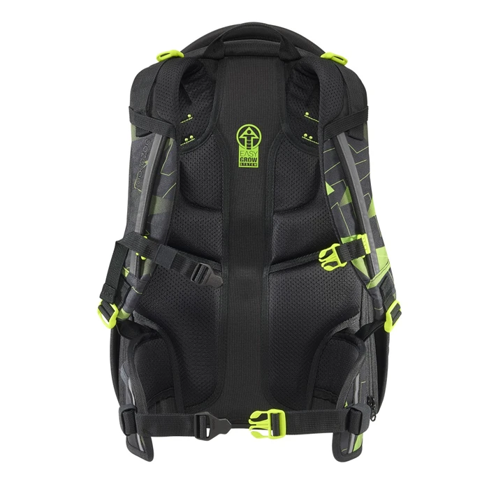 Schulrucksack Coocazoo PORTER, Lime Flash, AGR-Zertifikat – Bild 2