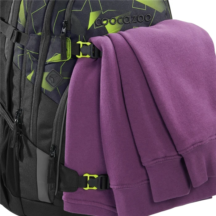 Schulrucksack Coocazoo PORTER, Lime Flash, AGR-Zertifikat – Bild 9