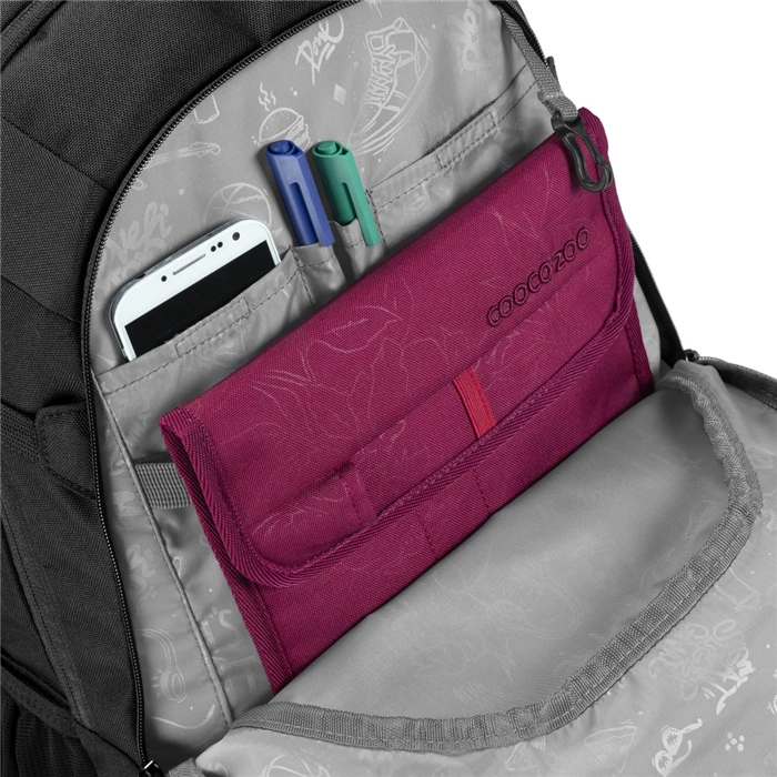 Schulrucksack Coocazoo MATE, Black Coal, AGR-Zertifikat – Bild 4