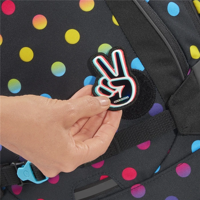 Schulrucksack Coocazoo MATE, Magic Polka, AGR-Zertifikat – Bild 6