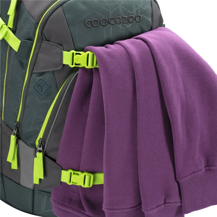 Schulrucksack Coocazoo MATE, Stone Olive, AGR-Zertifikat – Bild 8