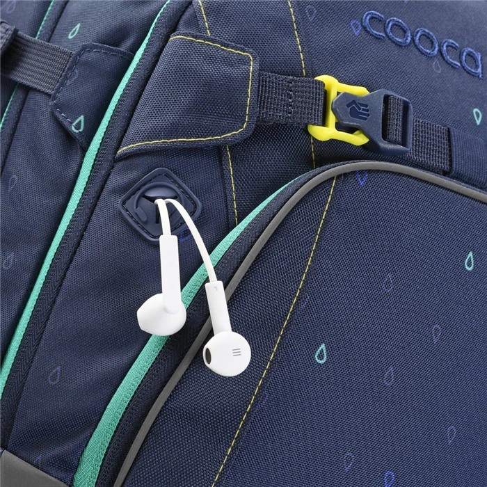 Schulrucksack Coocazoo MATE, Happy Raindrops, AGR-Zertifikat – Bild 3