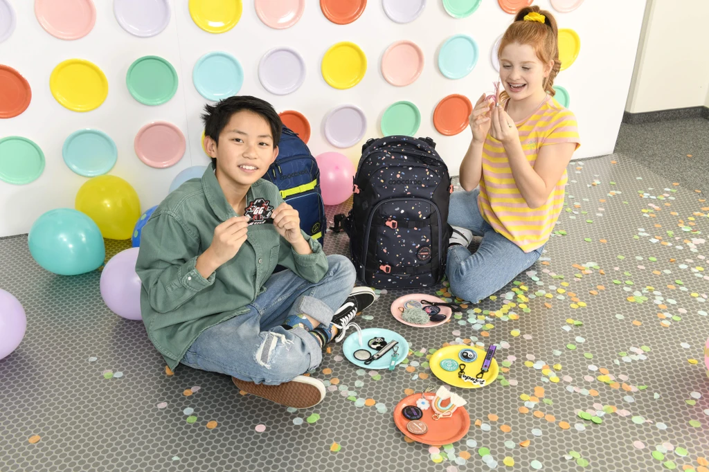 Schulrucksack Coocazoo MATE, Sprinkled Candy, AGR-Zertifikat – Bild 9