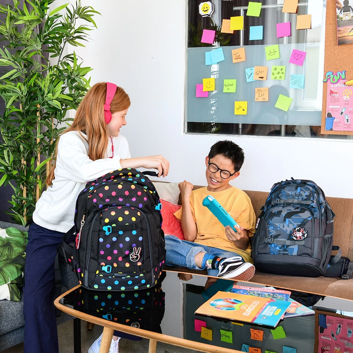 Schulrucksack Coocazoo MATE, Magic Polka, AGR-Zertifikat – Bild 10