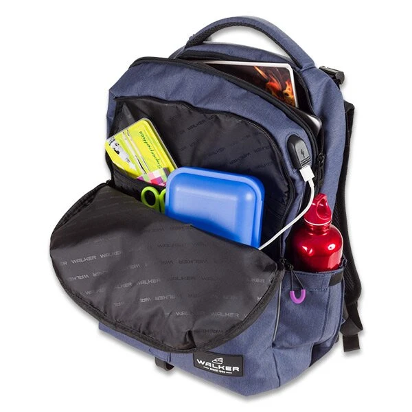 Schulrucksack WALKER Elite, Blue Ivy/Pink – Bild 2