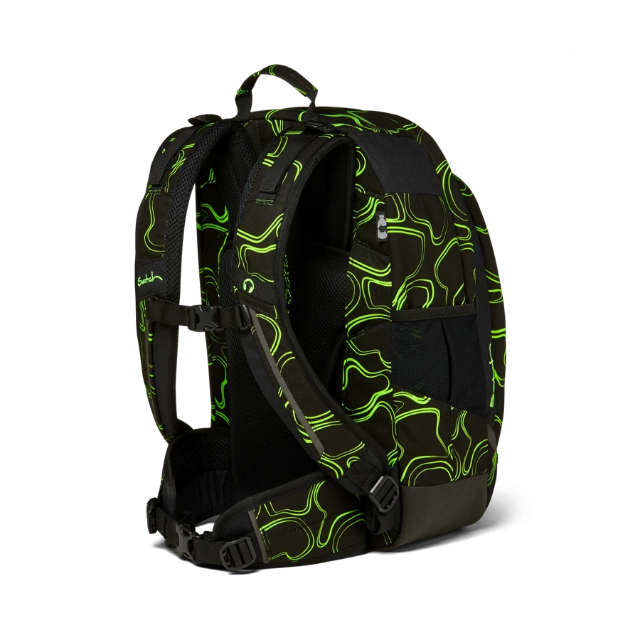 Studentenrucksack Ergobag Satch Air - Green Supreme – Bild 4