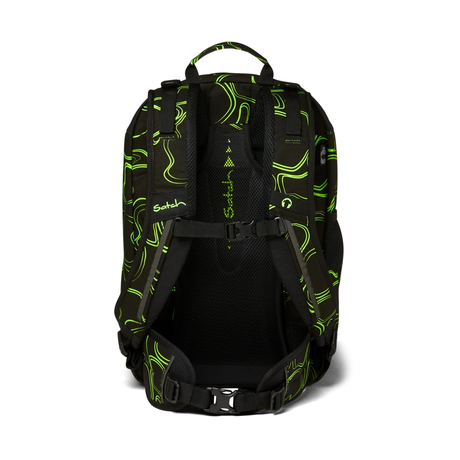 Studentenrucksack Ergobag Satch Air - Green Supreme – Bild 5