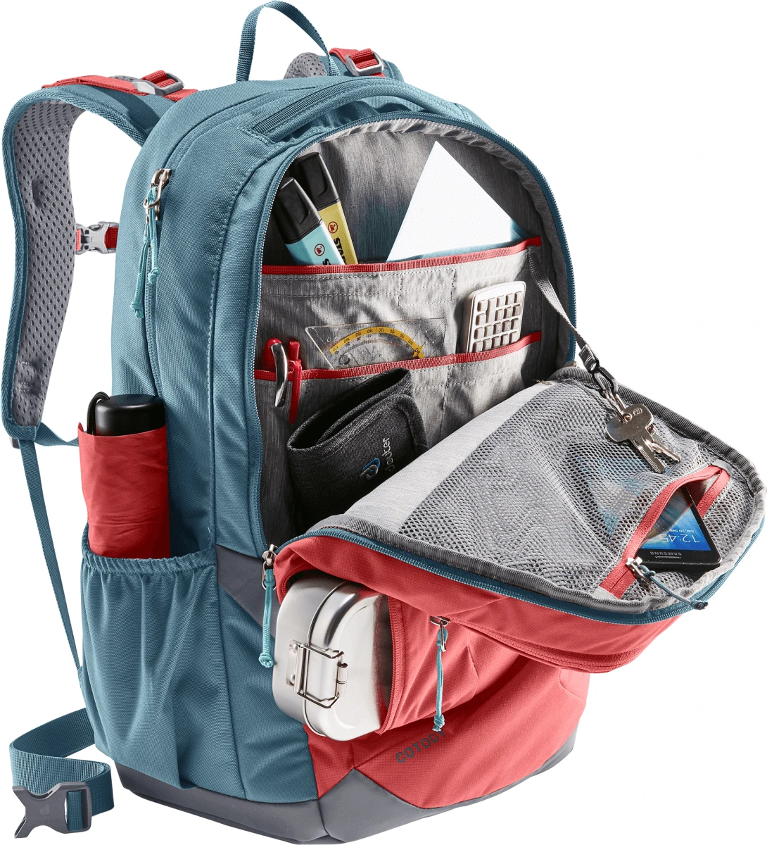 Schulrucksack Deuter Cotogy - Currant-arctic – Bild 2