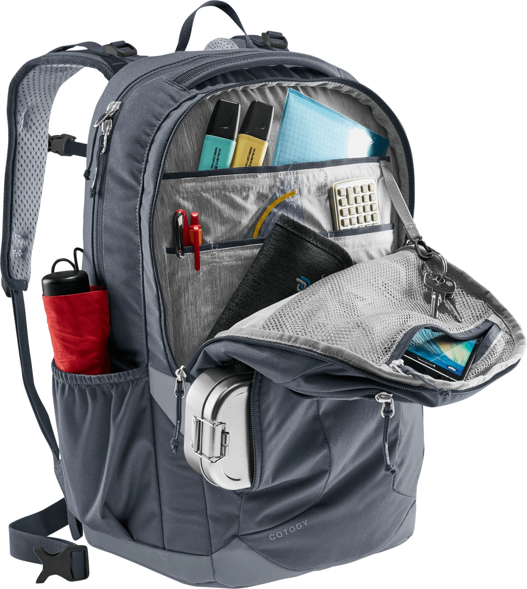 Schulrucksack Deuter Cotogy - Black – Bild 3