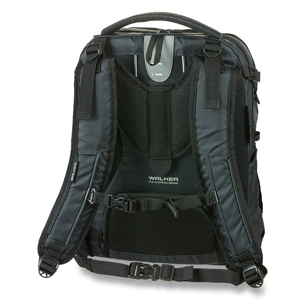Rucksack WALKER Elite 2.0, All Black – Bild 2