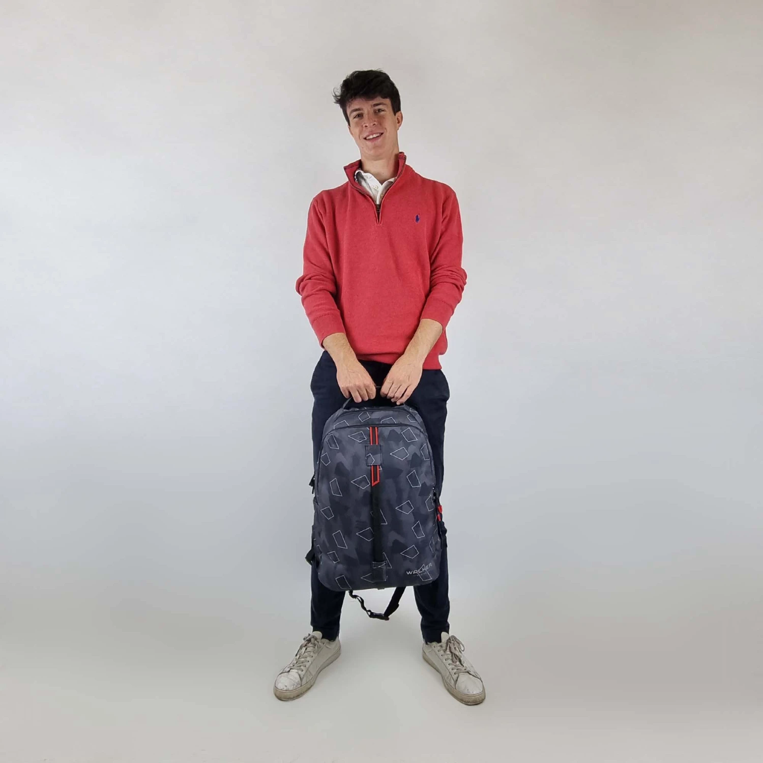 Rucksack WALKER Elite 2.0, Grey Polygon – Bild 3