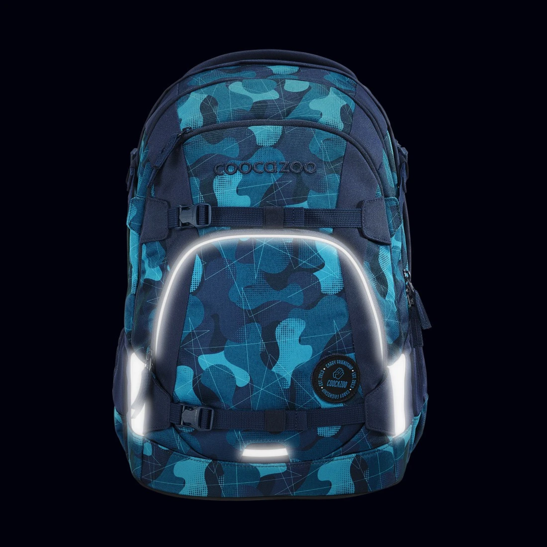 Schulrucksack Coocazoo MATE, Cloudy Camou, AGR-Zertifikat – Bild 8