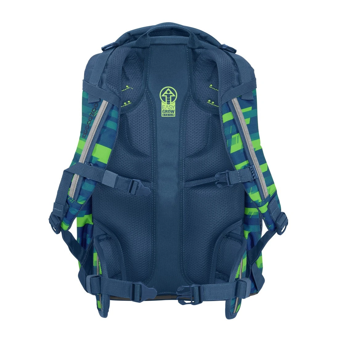 Schulrucksack Coocazoo MATE, Lime Stripe, AGR-Zertifikat – Bild 2