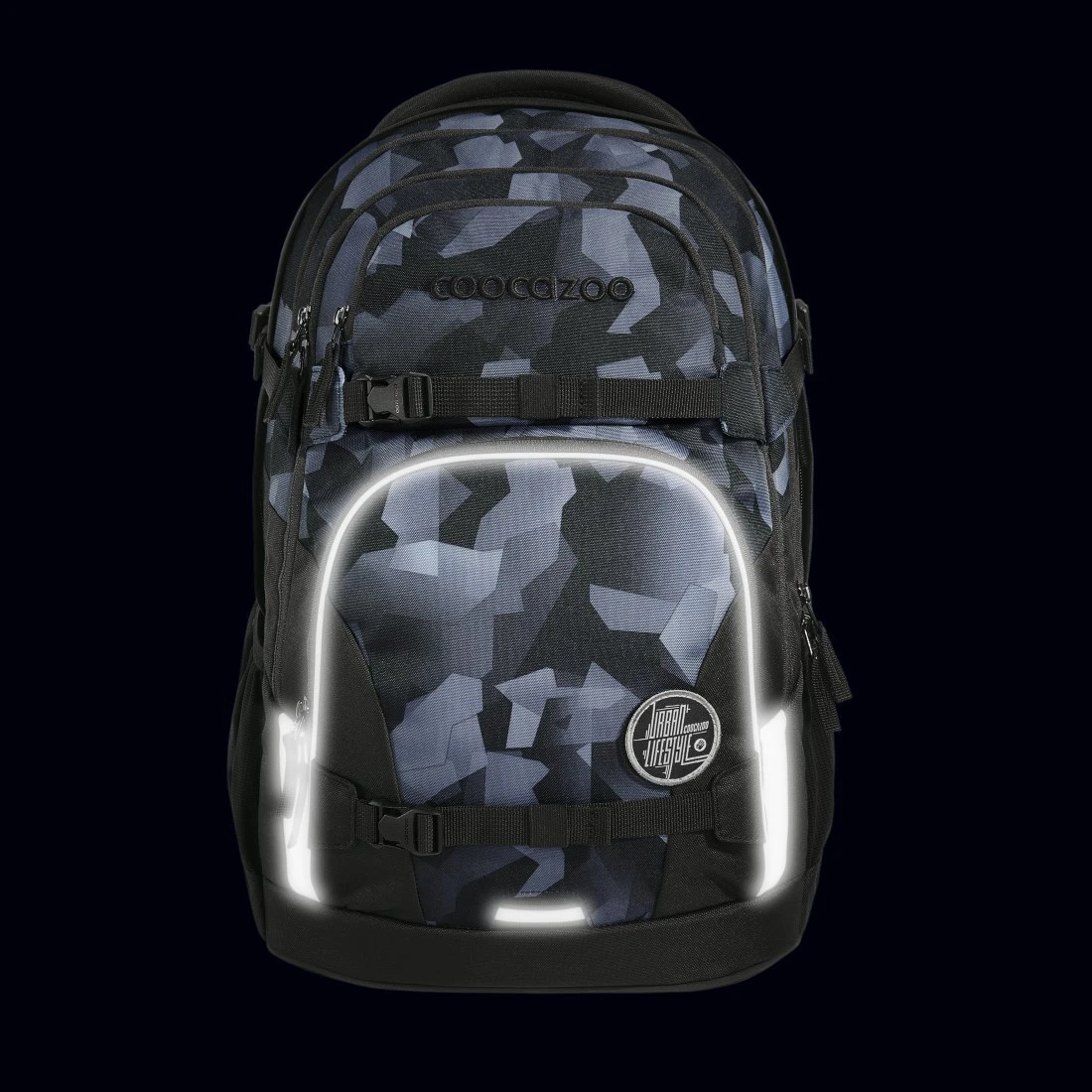 Schulrucksack Coocazoo PORTER, Grey Rocks, AGR-Zertifikat – Bild 9