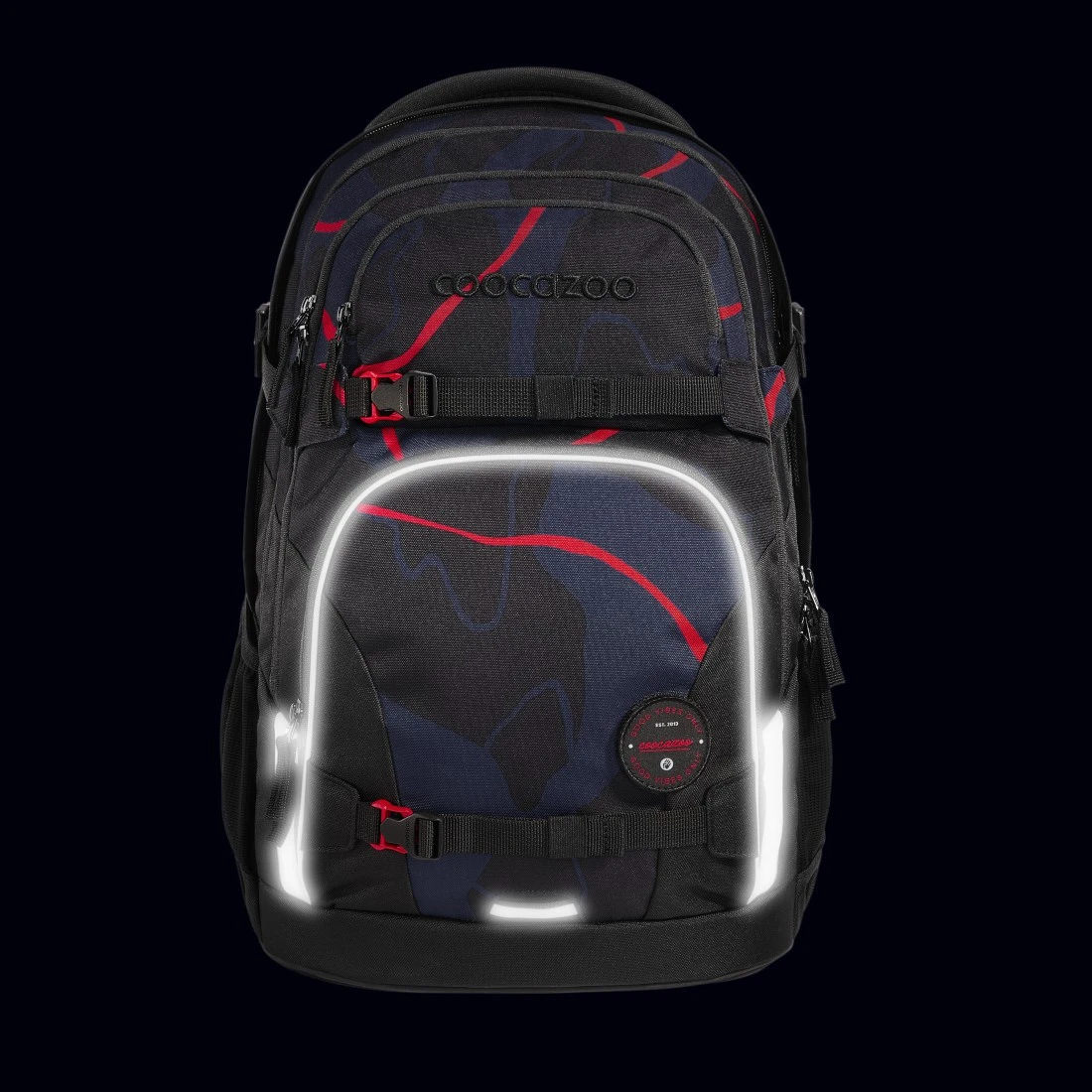 Schulrucksack Coocazoo PORTER, Lava Lines, AGR-Zertifikat – Bild 9