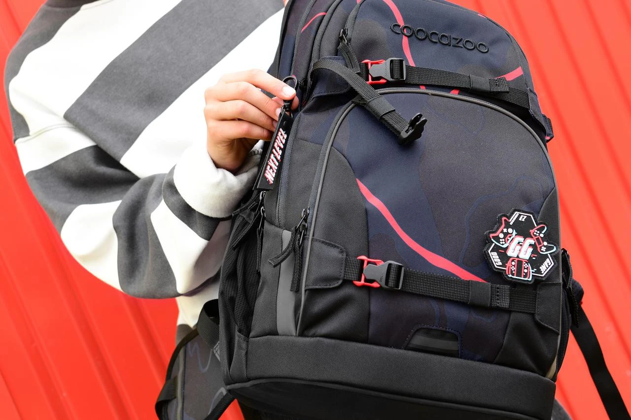 Schulrucksack Coocazoo PORTER, Lava Lines, AGR-Zertifikat – Bild 13