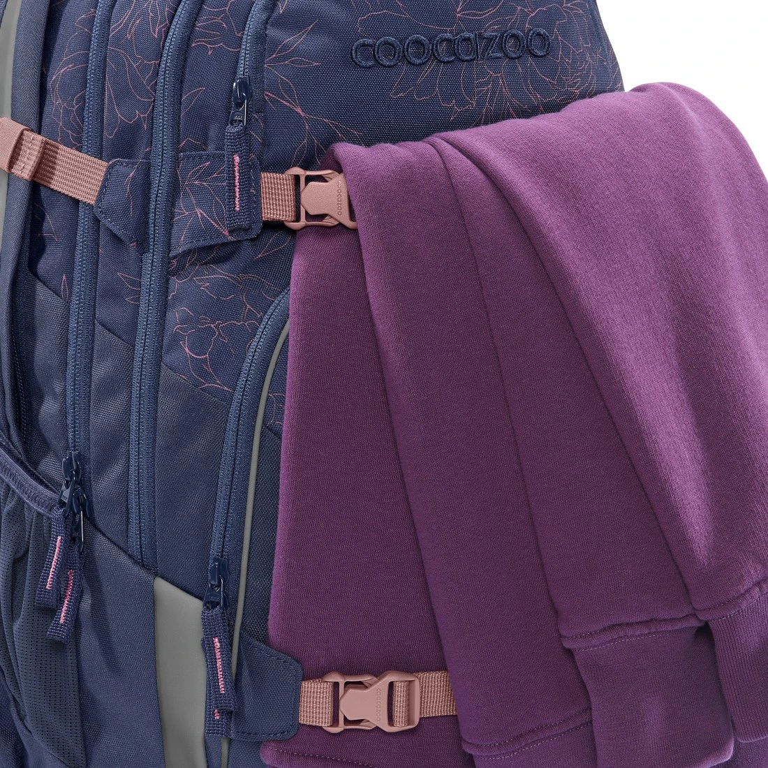 Schulrucksack Coocazoo PORTER, Sweet Rose, AGR-Zertifikat – Bild 3