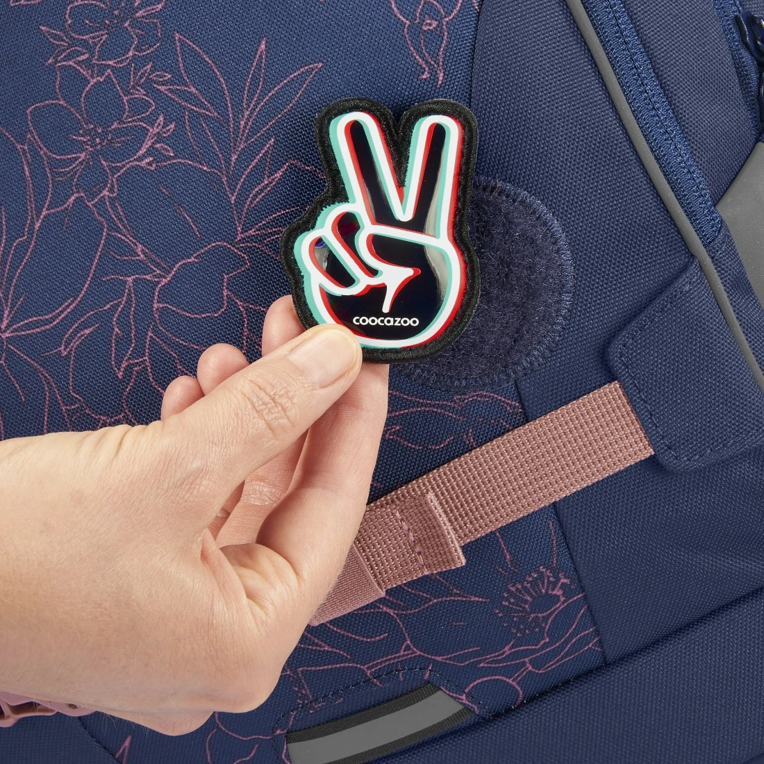 Schulrucksack Coocazoo PORTER, Sweet Rose, AGR-Zertifikat – Bild 6