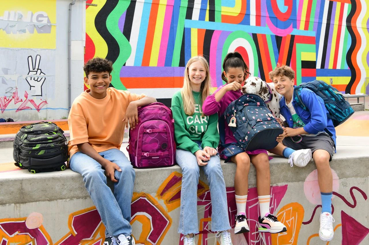 Schulrucksack Coocazoo MATE, Bubble Dreams, AGR-Zertifikat – Bild 9